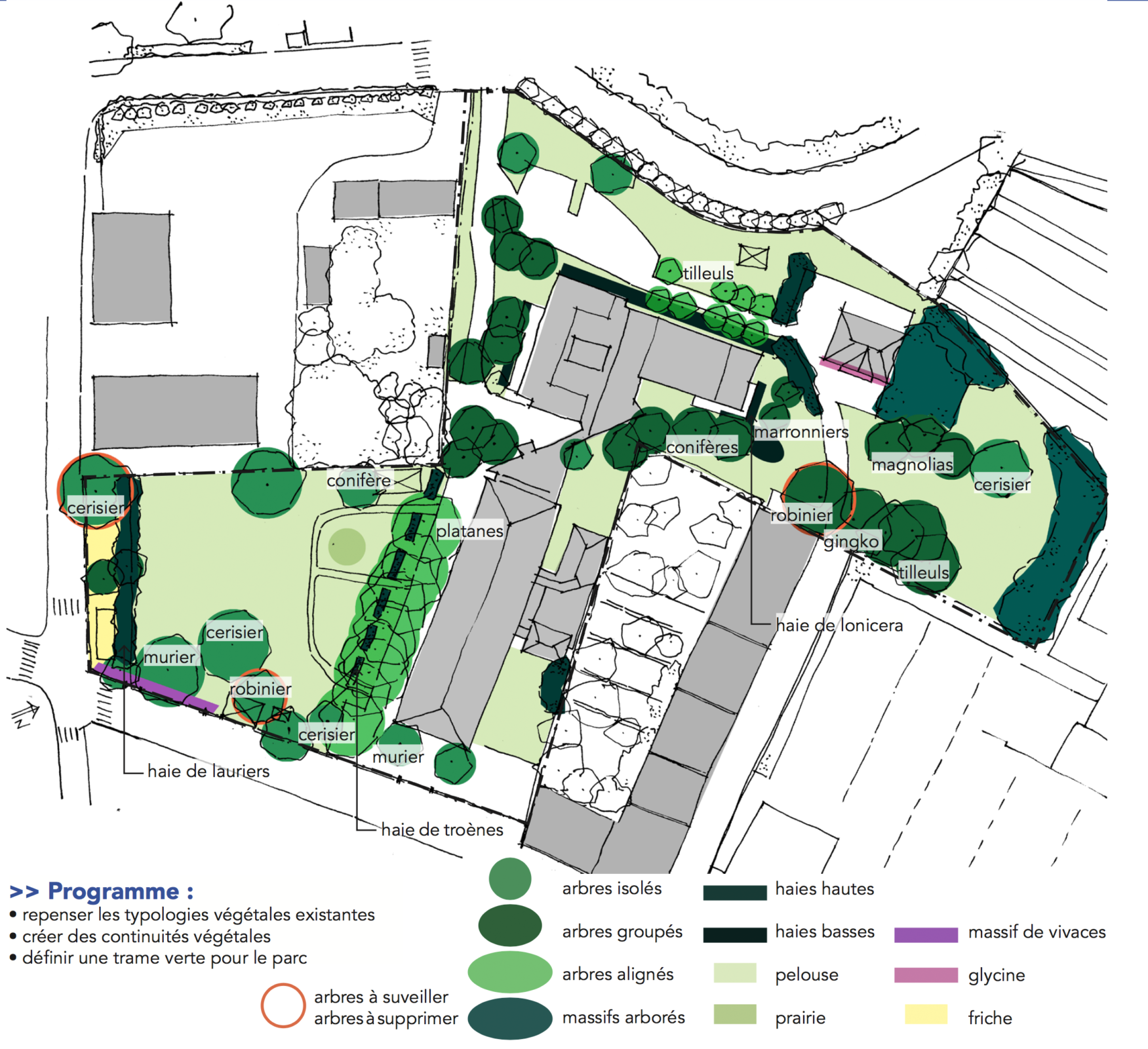 Le perchoir paysage-IES Les Primevères