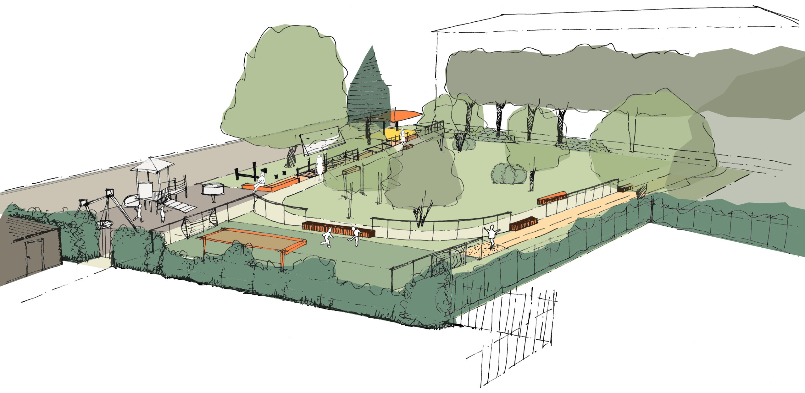 Le perchoir paysage-IES Les Primevères