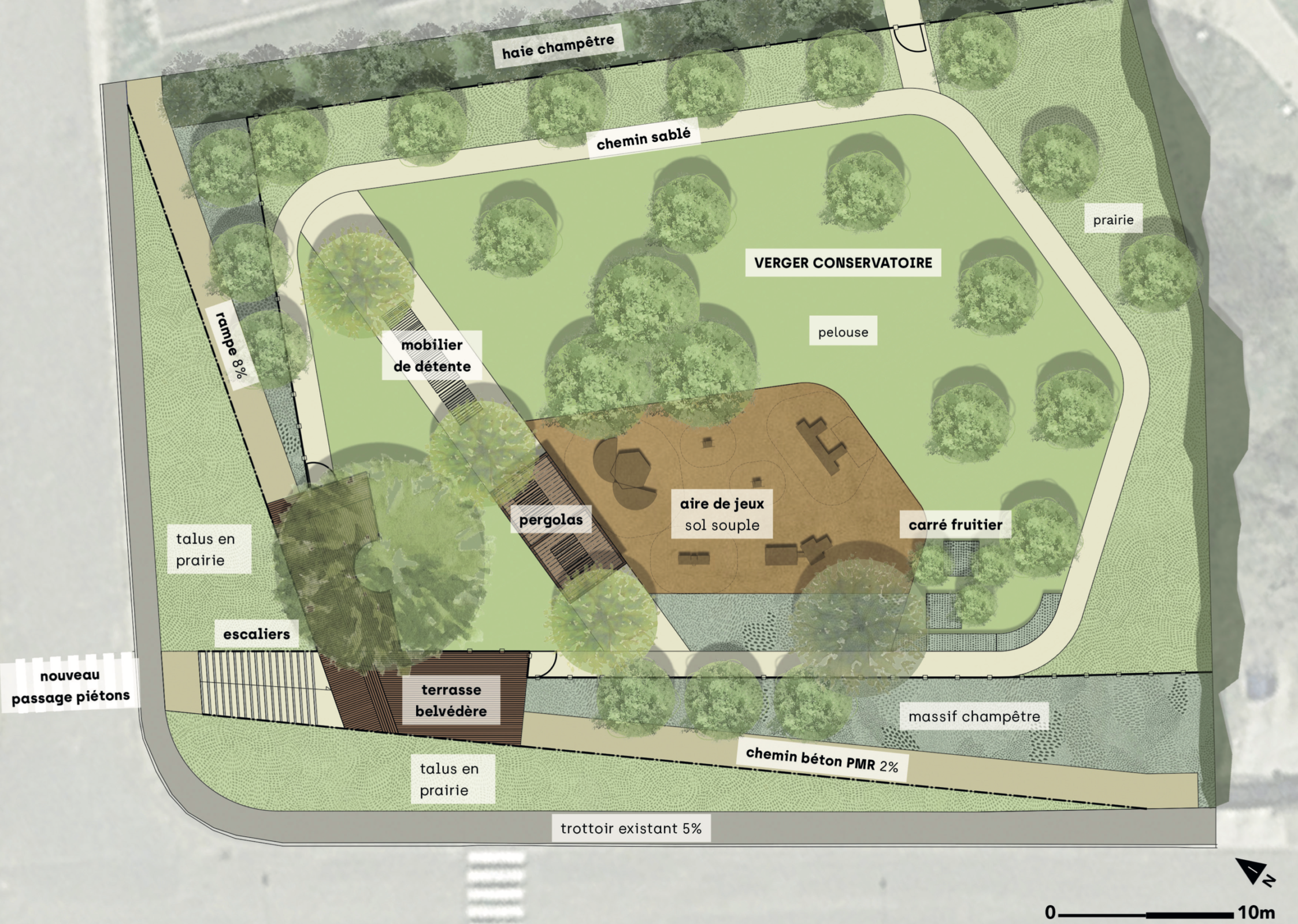 Le perchoir paysage-Chagny