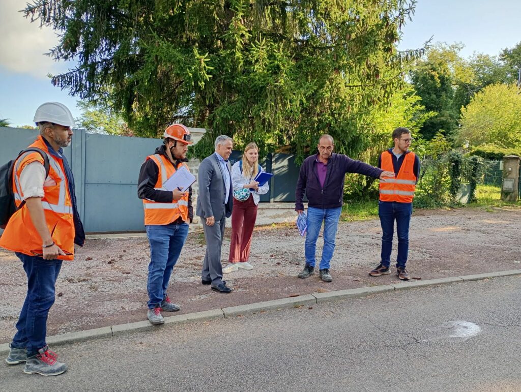 Image d'une réunion de chantier