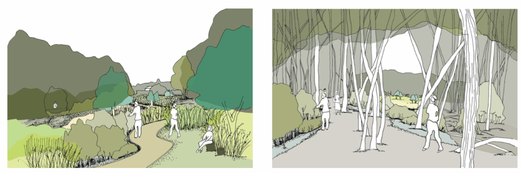 Le perchoir paysage prairie mellifère et biodiversité BeKeeper Lab à Lissieu